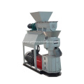 SKJ250 flat die animal feed pellet making machine